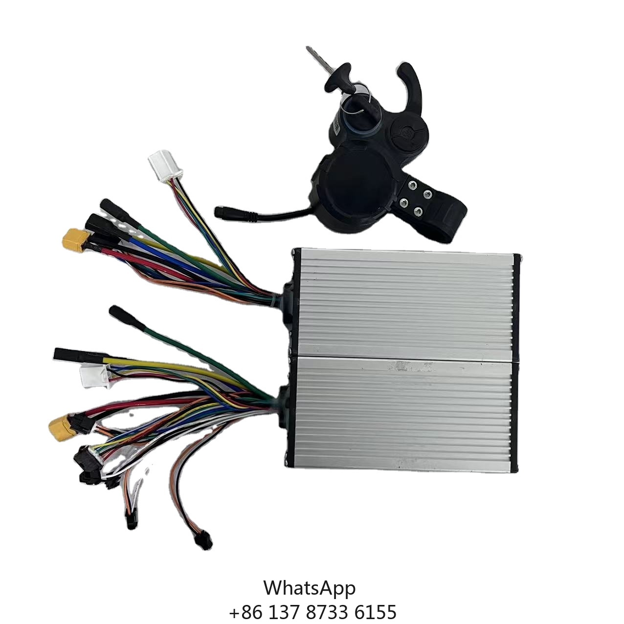 72V 45A Dual Controller - ชุดควบคุมความเร็วมอเตอร์สกู๊ตเตอร์ไฟฟ้า Liya 72V 45A 50A พร้อมจอ