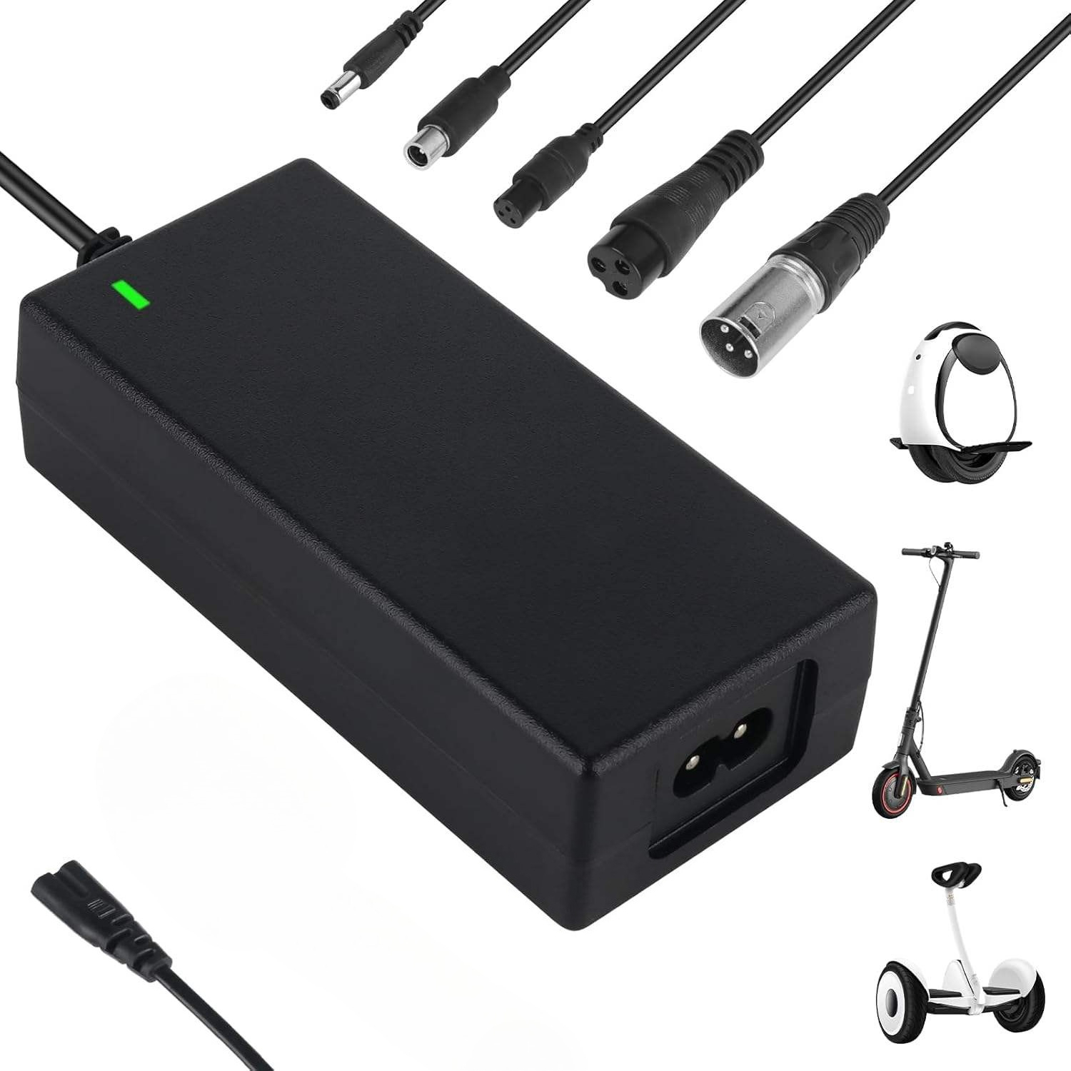 Electric Scooter Charger - อะแดปเตอร์แปลงไฟ AC DC 42V 2A แบบสากล