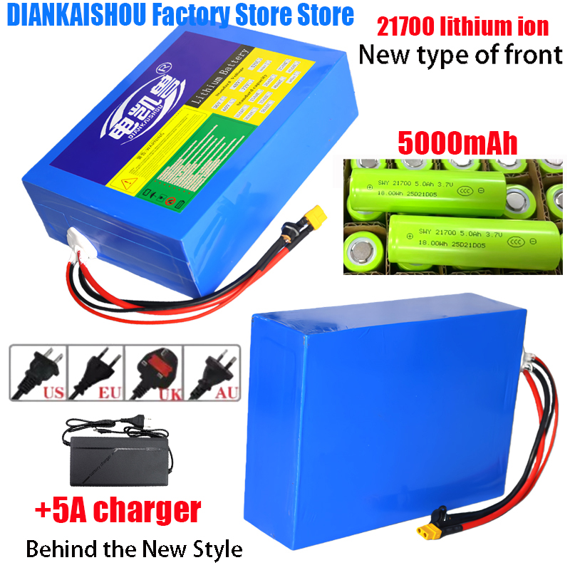 ใหม่ 72V 60V 52V 48V 36V 30Ah  - 60V 30Ah 21700 Battery Pack บทวิจารณ์และราคา
