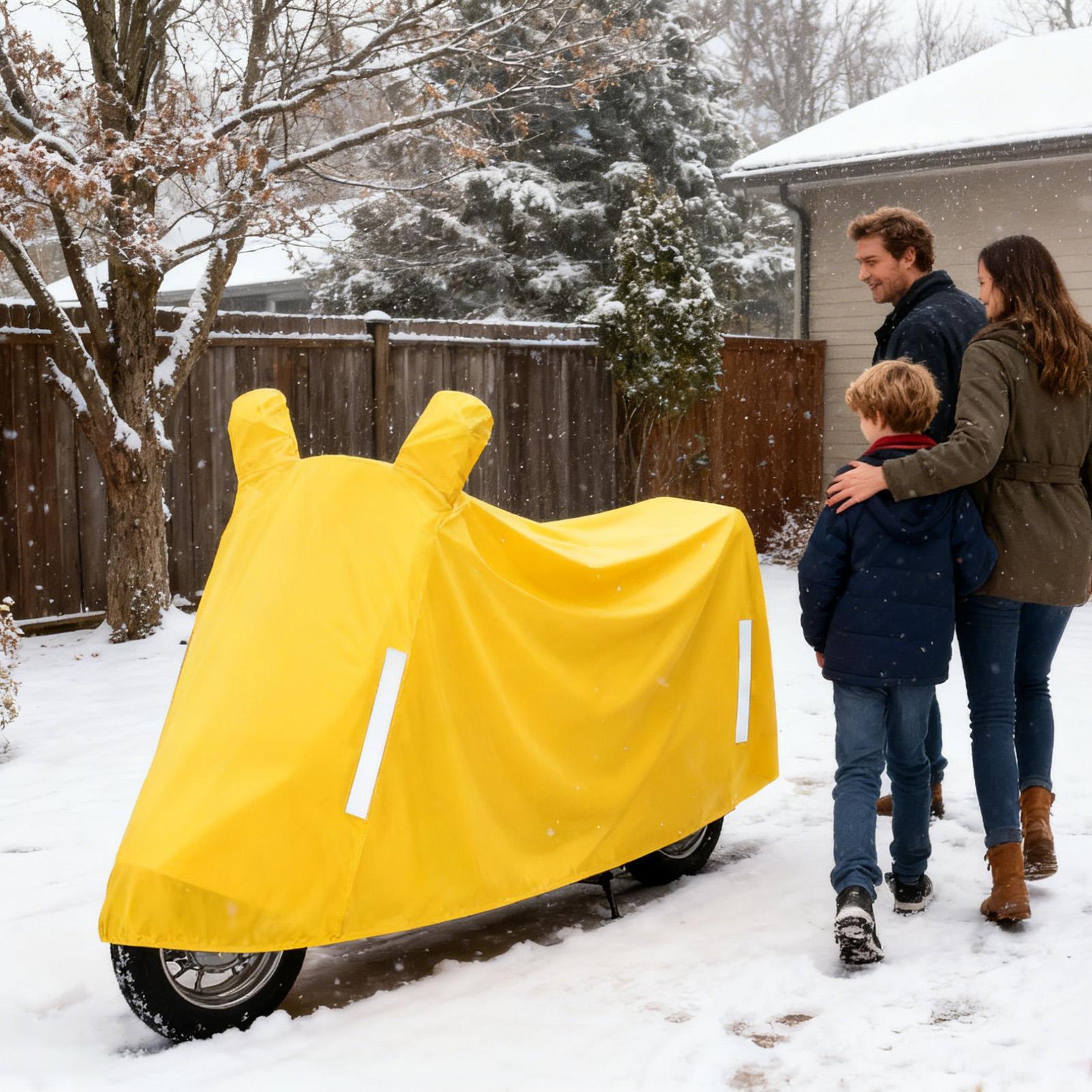 ผ้าคลุมรถจักรยานยนต์ ป้องกันทุ - Electric Scooter Rain Cover บทวิจารณ์และราคา