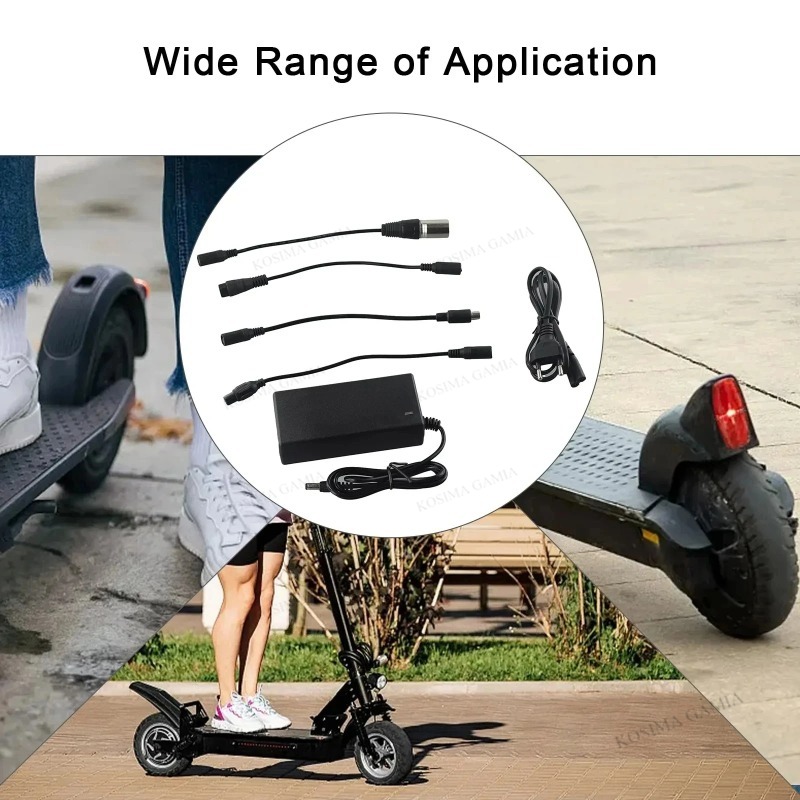 อะแดปเตอร์แปลงไฟ AC DC 42V 2A  - Electric Scooter Charger บทวิจารณ์และราคา
