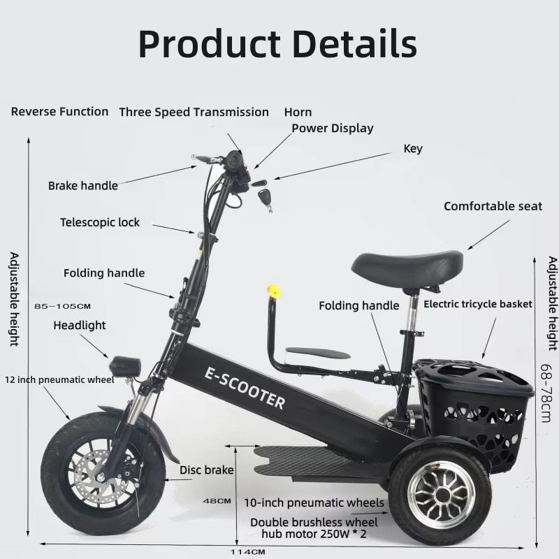 【2026】สกู๊ตเตอร์ไฟฟ้าพับได้ 3  - Scooter Tire บทวิจารณ์และราคา