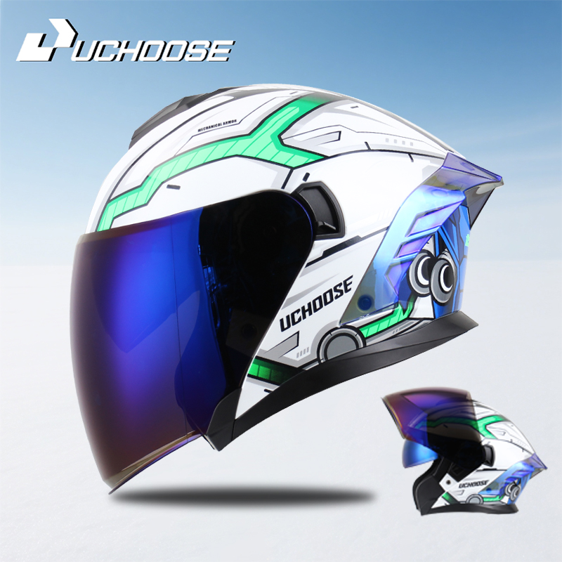 หมวกกันน็อคแบบเปิดหน้า รุ่น 71 - Scooter Helmet Set บทวิจารณ์และราคา
